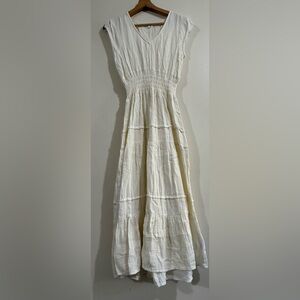 maisie Chic Ivory Maxi Dress